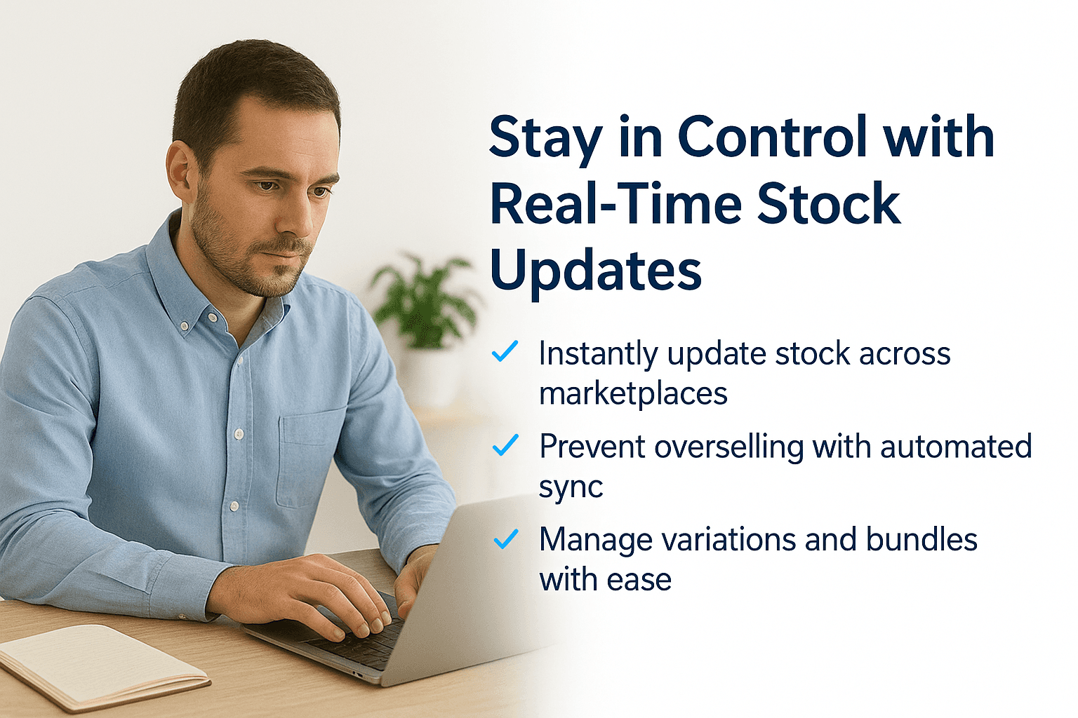 Stay in Control with Real-Time Stock Updates